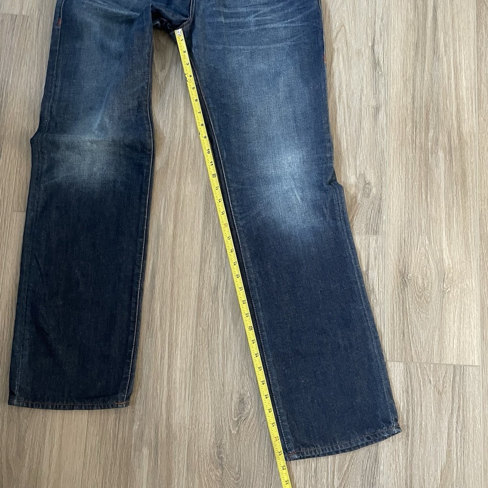 True Religion Denim Jeans Ricky Straight With Flaps 32x34 Excellent! - Picture 10 of 10